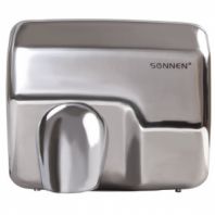 Сушилка для рук SONNEN HD-798S, 2300 Вт, нержавеющая сталь, антивандальная, серебристая, 604194 Сушилка для рук SONNEN HD-798S, 2300 Вт, нержавеющая сталь, антивандальная, серебристая, 604194