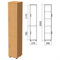Шкаф закрытый "Монолит", 370х390х2050 мм, цвет бук бавария (КОМПЛЕКТ) Шкаф закрытый "Монолит", 370х390х2050 мм, цвет бук бавария (КОМПЛЕКТ)