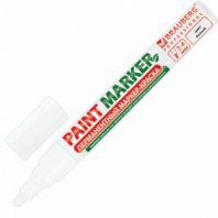 Маркер-краска лаковый (paint marker) 4 мм, БЕЛЫЙ, БЕЗ КСИЛОЛА (без запаха), алюминий, BRAUBERG PROFESSIONAL, 150878 Маркер-краска лаковый (paint marker) 4 мм, БЕЛЫЙ, БЕЗ КСИЛОЛА (без запаха), алюминий, BRAUBERG PROFESSIONAL, 150878