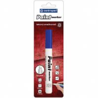 Маркер-краска лаковый (paint marker) СИНИЙ CENTROPEN, скошенный наконечник, 1-5 мм, 9100, 5 9100 9906 Маркер-краска лаковый (paint marker) СИНИЙ CENTROPEN, скошенный наконечник, 1-5 мм, 9100, 5 9100 9906