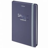 Блокнот с резинкой в клетку 96 л., А5, 145х203 мм, твердая обложка, BRAUBERG, "Shade", 113725 Блокнот с резинкой в клетку 96 л., А5, 145х203 мм, твердая обложка, BRAUBERG, "Shade", 113725