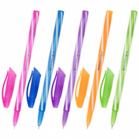 Ручка шариковая масляная BRAUBERG KIDS "TWIST", СИНЯЯ, корпус ассорти, пишущий узел 0,7 мм, линия письма 0,35 мм, 144104 Ручка шариковая масляная BRAUBERG KIDS "TWIST", СИНЯЯ, корпус ассорти, пишущий узел 0,7 мм, линия письма 0,35 мм, 144104