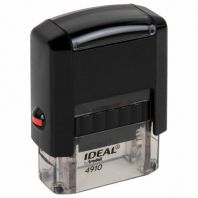 Оснастка для штампа, оттиска 26х9 мм, синий, TRODAT IDEAL 4910 P2, корпус черный, подушка, 125414 Оснастка для штампа, оттиска 26х9 мм, синий, TRODAT IDEAL 4910 P2, корпус черный, подушка, 125414