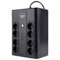 Источник бесперебойного питания SMARTWATT UPS SAFE PRO 650, 650 ВА (390 Вт), 8 розеток, 3703020270004