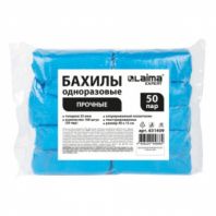 Бахилы КОМПЛЕКТ 100 шт. (50 пар), ПРОЧНЫЕ, текстурированные, размер 40x15 см, 35 мкм, 4 г, LAIMA EXPERT, 631409 Бахилы КОМПЛЕКТ 100 шт. (50 пар), ПРОЧНЫЕ, текстурированные, размер 40x15 см, 35 мкм, 4 г, LAIMA EXPERT, 631409