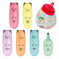 Текстовыделитель мини BRAUBERG KIDS "CUTE CATS PASTEL", АССОРТИ В ПЛАСТИКОВОЙ БАНКЕ, линия 1-5 мм, 152434. Текстовыделитель мини BRAUBERG KIDS "CUTE CATS PASTEL", АССОРТИ В ПЛАСТИКОВОЙ БАНКЕ, линия 1-5 мм, 152434.