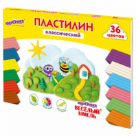 Пластилин классический ЮНЛАНДИЯ "ВЕСЁЛЫЙ ШМЕЛЬ", 36 цветов, 720 грамм, СО СТЕКОМ, ВЫСШЕЕ КАЧЕСТВО, 106434 Пластилин классический ЮНЛАНДИЯ "ВЕСЁЛЫЙ ШМЕЛЬ", 36 цветов, 720 грамм, СО СТЕКОМ, ВЫСШЕЕ КАЧЕСТВО, 106434