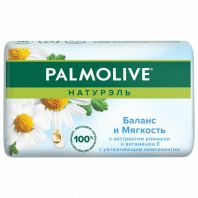 Мыло туалетное 90 г, PALMOLIVE НАТУРЭЛЬ "Экстракт ромашки и витамин Е", баланс и мягкость, 8693495032742 Мыло туалетное 90 г, PALMOLIVE НАТУРЭЛЬ "Экстракт ромашки и витамин Е", баланс и мягкость, 8693495032742