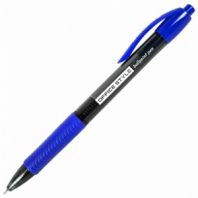 Ручка шариковая автоматическая с грипом BRAUBERG OFFICE STYLE, СИНЯЯ, игольчатый наконечник 0,7мм, линия 0,35мм, тонированный корпус, 144210 Ручка шариковая автоматическая с грипом BRAUBERG OFFICE STYLE, СИНЯЯ, игольчатый наконечник 0,7мм, линия 0,35мм, тонированный корпус, 144210