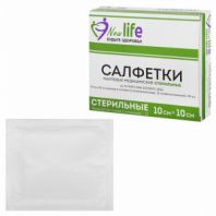 Салфетка марлевая стерильная NEW LIFE КОМПЛЕКТ 10 шт., 12 слоев, 10х10 см, плотность 36 (±2) г/м2, 148326 Салфетка марлевая стерильная NEW LIFE КОМПЛЕКТ 10 шт., 12 слоев, 10х10 см, плотность 36 (±2) г/м2, 148326