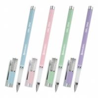 Ручка гелевая BRAUBERG "GEL ONE PASTEL", ЧЕРНАЯ, корпус ассорти, узел 0,5 мм, линия 0,35 мм, 144039 Ручка гелевая BRAUBERG "GEL ONE PASTEL", ЧЕРНАЯ, корпус ассорти, узел 0,5 мм, линия 0,35 мм, 144039