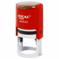 Оснастка для печатей оттиск D=42 мм, синий, TRODAT IDEAL 46042 P2, корпус КРАСНЫЙ, c крышкой, подушка, 125311 Оснастка для печатей оттиск D=42 мм, синий, TRODAT IDEAL 46042 P2, корпус КРАСНЫЙ, c крышкой, подушка, 125311