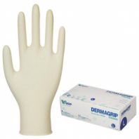 Перчатки латексные смотровые, 50 пар (100 штук), размер 8-9, L (большой), DERMAGRIP Classic, D1503-10 Перчатки латексные смотровые, 50 пар (100 штук), размер 8-9, L (большой), DERMAGRIP Classic, D1503-10