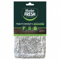 Насадка МОП плоская для швабры/держателя 40 см, микрофибра (ТИП К), MASTER FRESH Насадка МОП плоская для швабры/держателя 40 см, микрофибра (ТИП К), MASTER FRESH