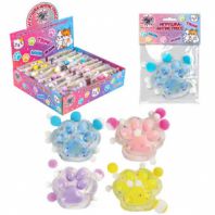 Игрушка-антистресс "КОШАЧЬЯ ЛАПКА С ПОМПОНАМИ", 7х6 см, ассорти 4 цвета, дисплей, JOLLY JOT (ДЖОЛЛИ ДЖОТ), 665774 Игрушка-антистресс "КОШАЧЬЯ ЛАПКА С ПОМПОНАМИ", 7х6 см, ассорти 4 цвета, дисплей, JOLLY JOT (ДЖОЛЛИ ДЖОТ), 665774