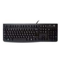 Клавиатура проводная LOGITECH K120, USB, 104 клавиши, черная Клавиатура проводная LOGITECH K120, USB, 104 клавиши, черная