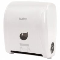 Диспенсер для полотенец в рулонах LAIMA PROFESSIONAL ECO (Система H1), механический, белый, ABS-пластик, 606550 Диспенсер для полотенец в рулонах LAIMA PROFESSIONAL ECO (Система H1), механический, белый, ABS-пластик, 606550