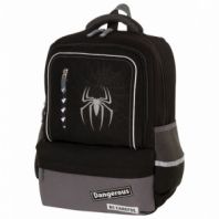 Рюкзак BRAUBERG STAR, 1 отделение, 5 карманов, "Spider", черный, 40х29х13 см, 229978 Рюкзак BRAUBERG STAR, 1 отделение, 5 карманов, "Spider", черный, 40х29х13 см, 229978