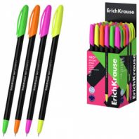 Ручка шариковая ERICH KRAUSE "Neo Stick Accent", СИНЯЯ, узел 0,7 мм, корпус ассорти, 0,26 мм, 55386 Ручка шариковая ERICH KRAUSE "Neo Stick Accent", СИНЯЯ, узел 0,7 мм, корпус ассорти, 0,26 мм, 55386