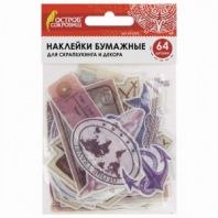 Наклейки для скрапбукинга ПУТЕШЕСТВИЕ из washi-бумаги, 64 штуки, 32 дизайна, ОСТРОВ СОКРОВИЩ, 662265 Наклейки для скрапбукинга ПУТЕШЕСТВИЕ из washi-бумаги, 64 штуки, 32 дизайна, ОСТРОВ СОКРОВИЩ, 662265